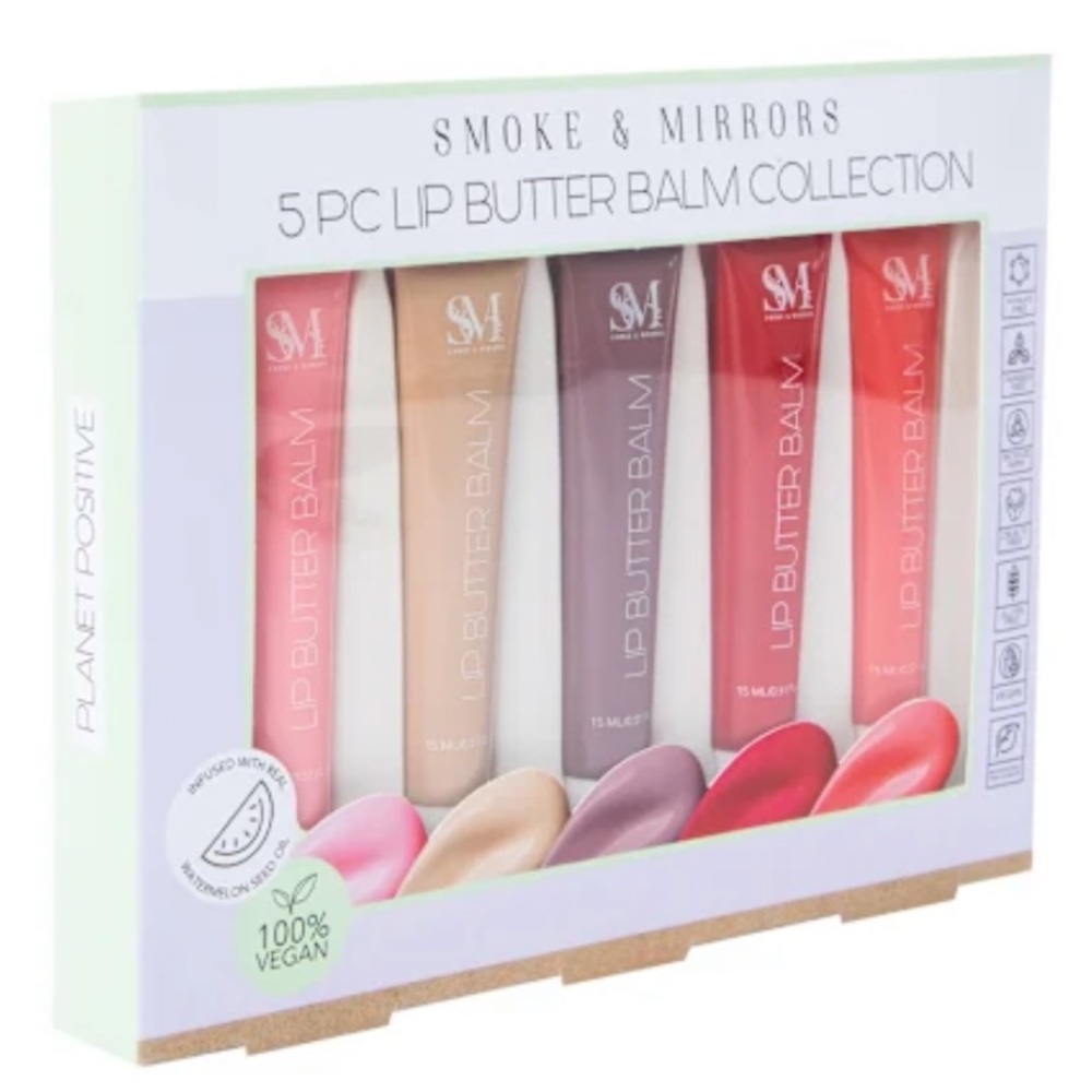 Smoke & Mirrors Lip Butter Balm Collection Set of 5 - Picture 4 of 5